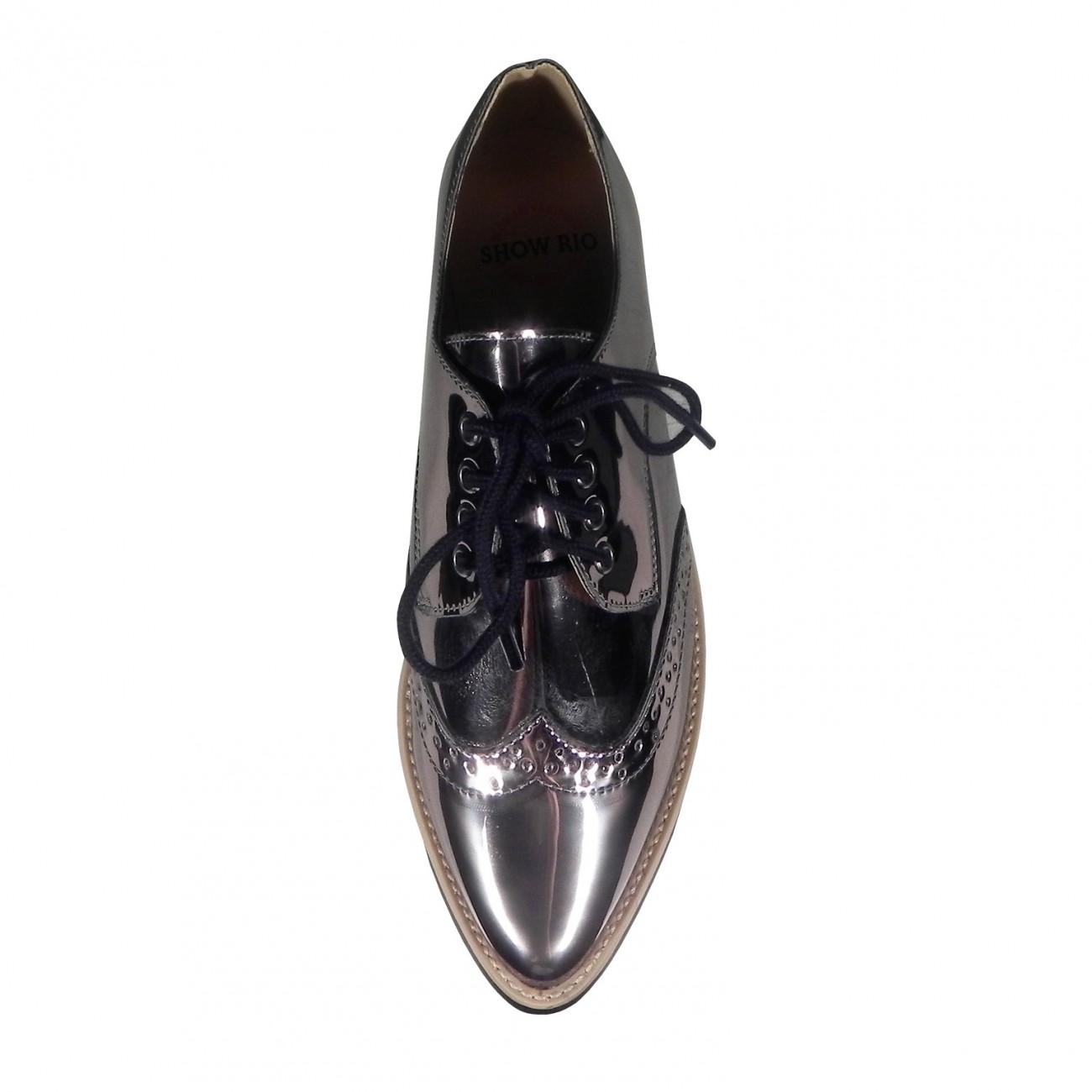 oxford feminino prata