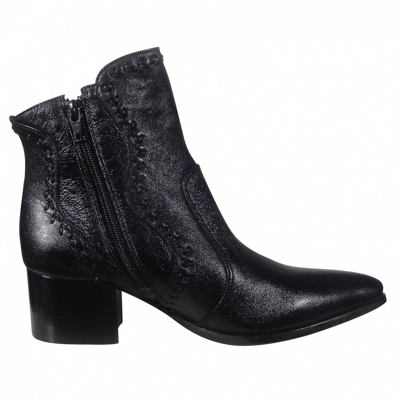bota feminina cano curto pelica