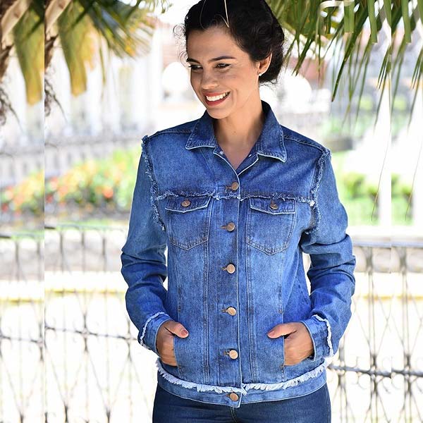 jaqueta jeans cambos