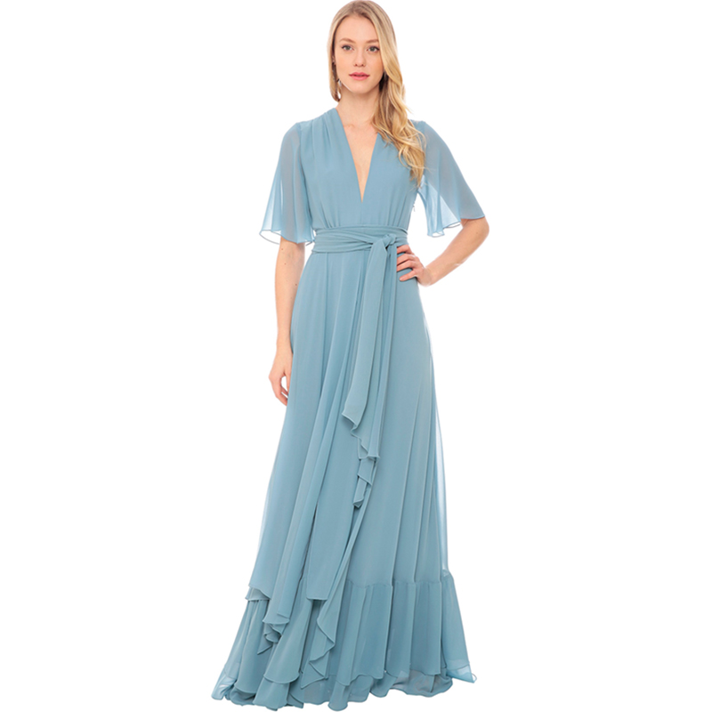 amissima vestido longo