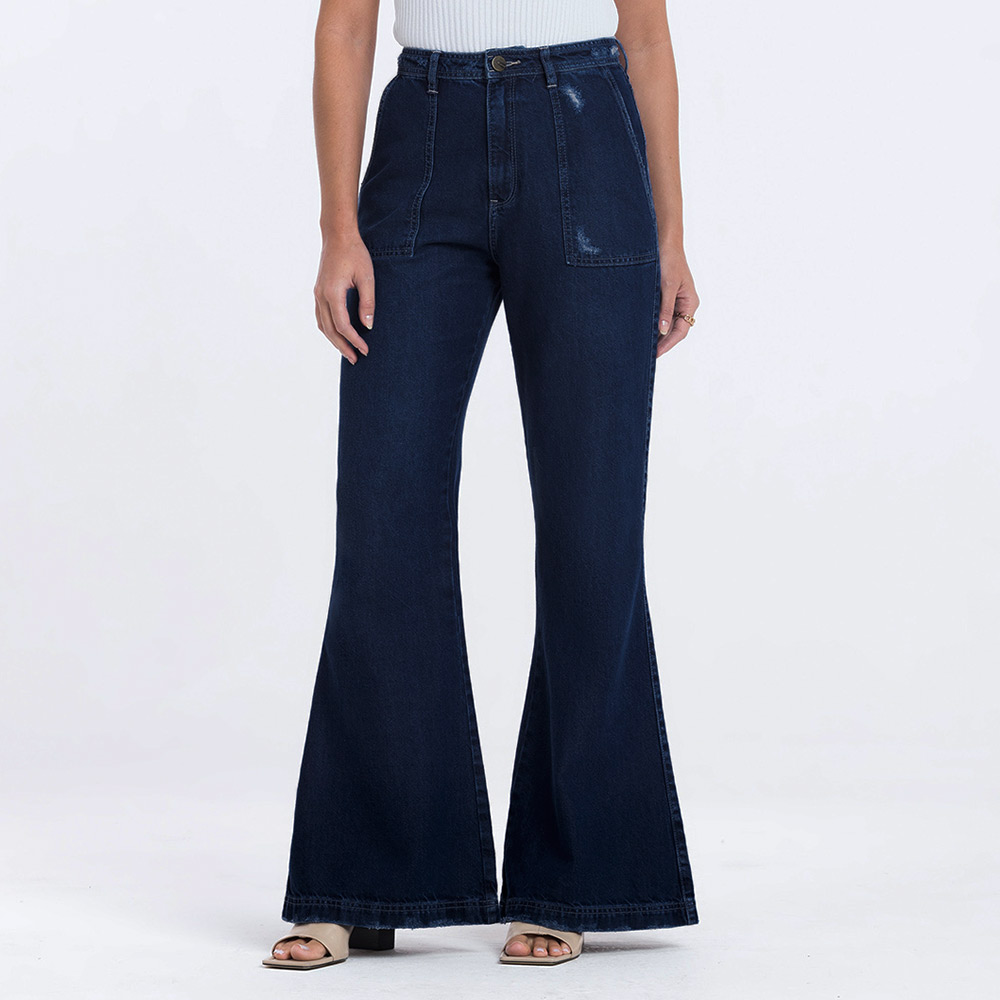 Cal�a Jeans wide pantalona Scalon - Foto 2