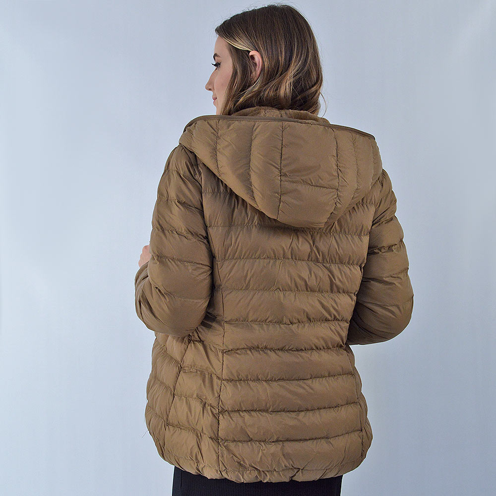 Jaqueta Estofada Revers�vel Alpelo Macchiato - Foto 2