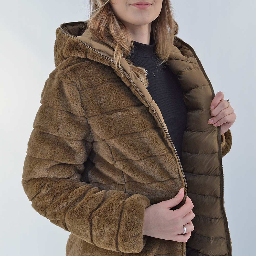 Jaqueta Estofada Revers�vel Alpelo Macchiato - Foto 5