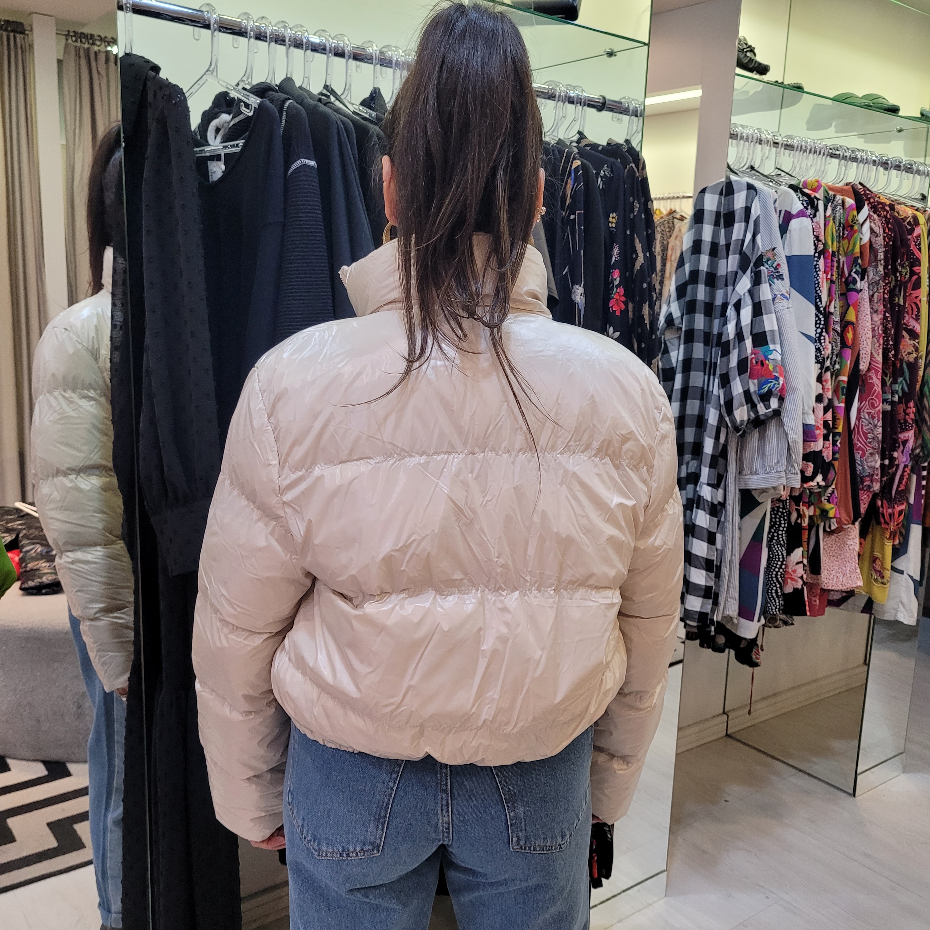Jaqueta Puffer Safira Fashion Prola - Foto 2