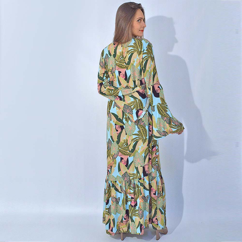 Vestido Chemise Lez a Lez Floresta - Foto 2