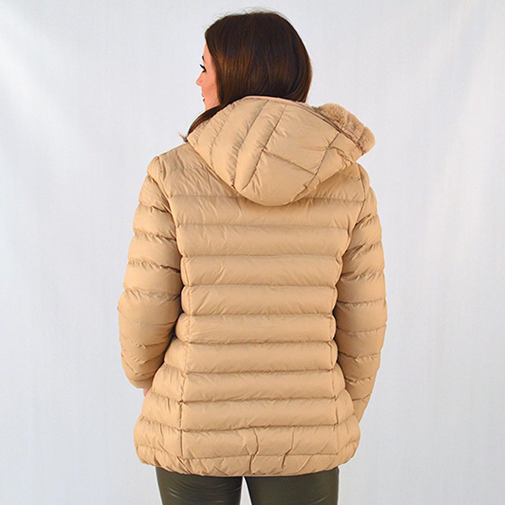Jaqueta Estofada Reversvel Alpelo Cor Walnut - Foto 7