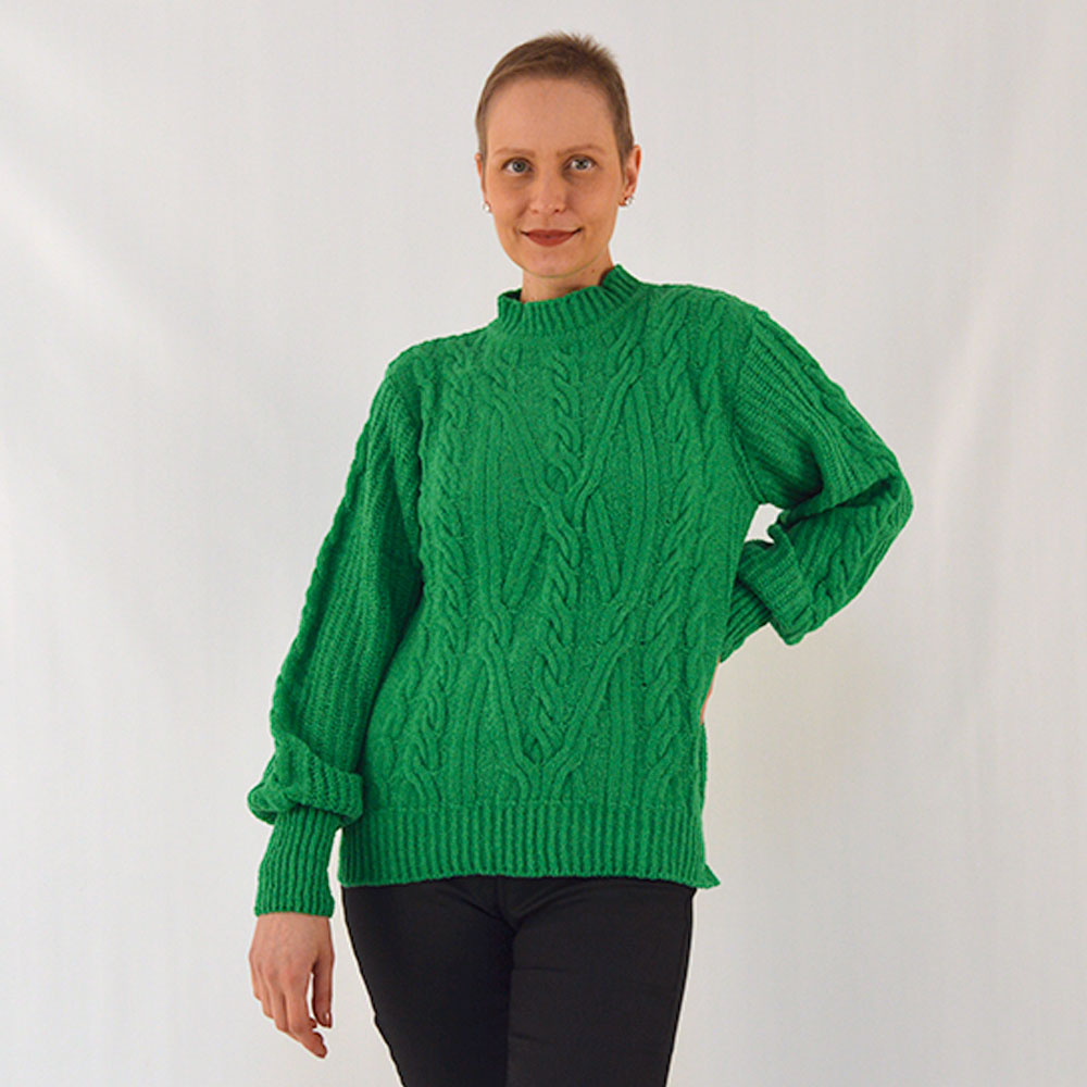 Blusa Katze Cor Verde - Foto 1