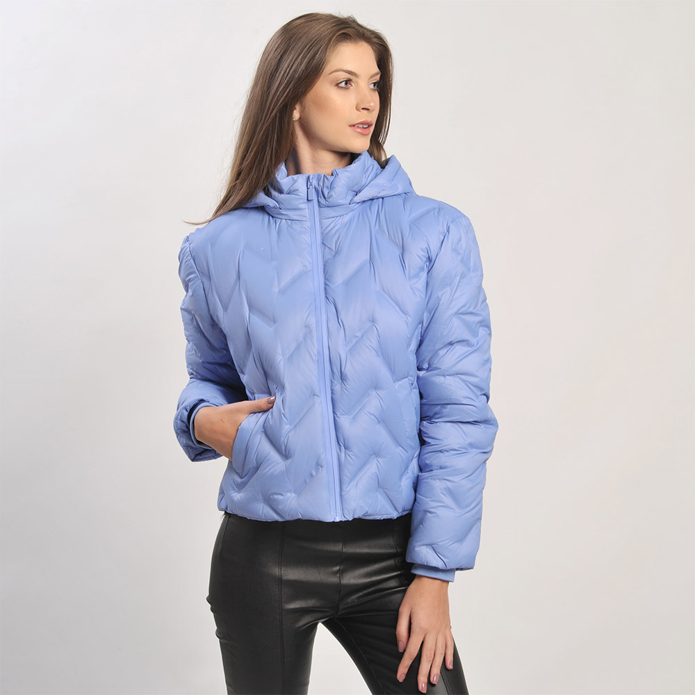 Jaqueta Puffer de Pluma Alpelo Cor Riverside - Foto 3