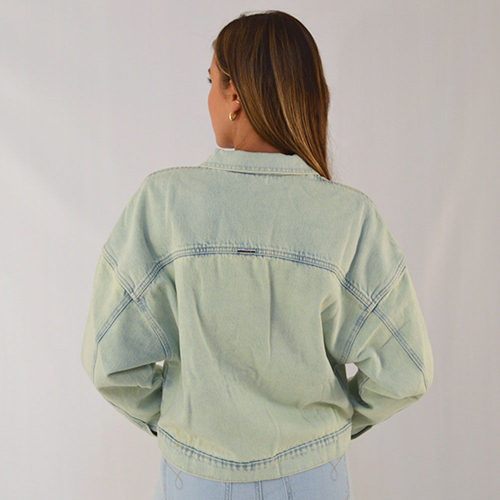 Jaqueta Jeans Menta Lez a Lez  - Foto 2