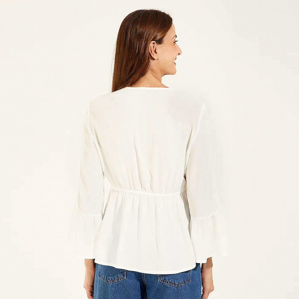 Bata Crepe Boho Off White Canto  - Foto 2