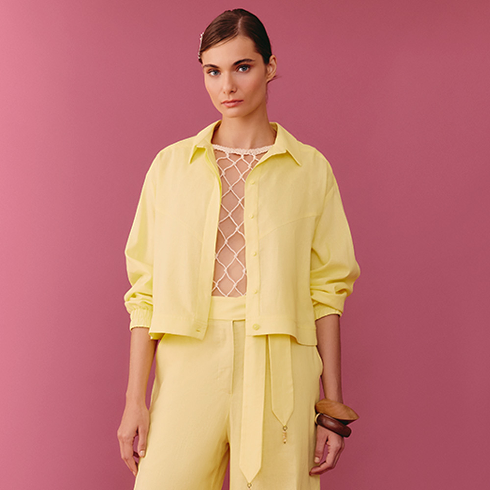 Camisa Cambraia Amarelo Lucidez - Foto 2