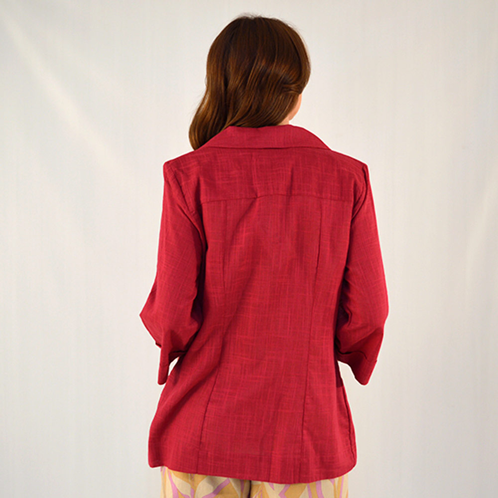 Blazer Cambraia de Algodo Pink Gatos e Atos - Foto 2