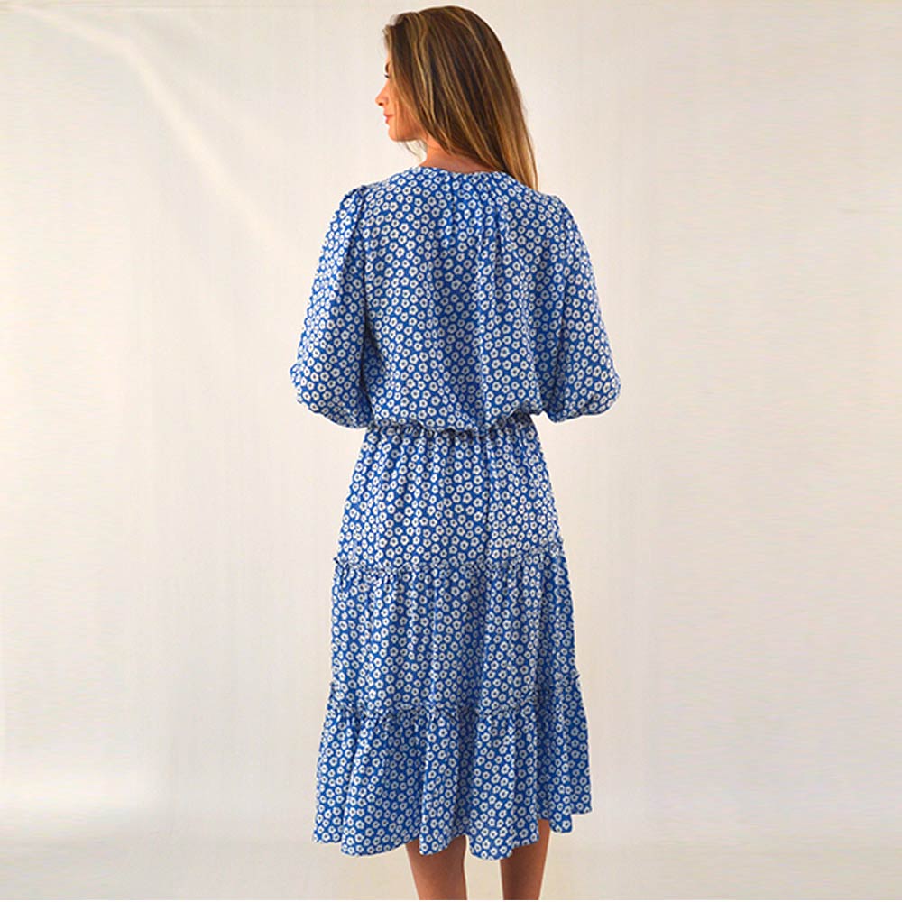 Vestido Midi Estampa Floral Cahelon - Foto 3