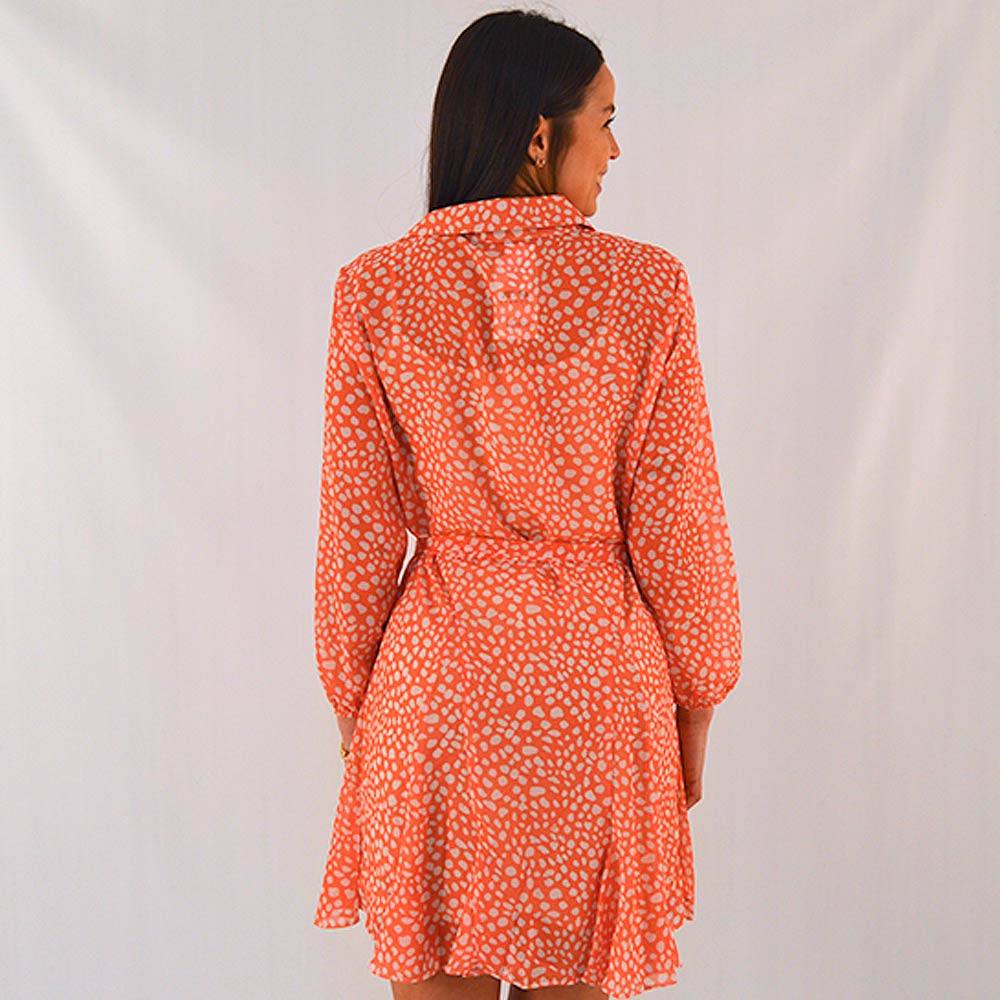 Vestido Curto Estampado Aramodu  - Foto 4