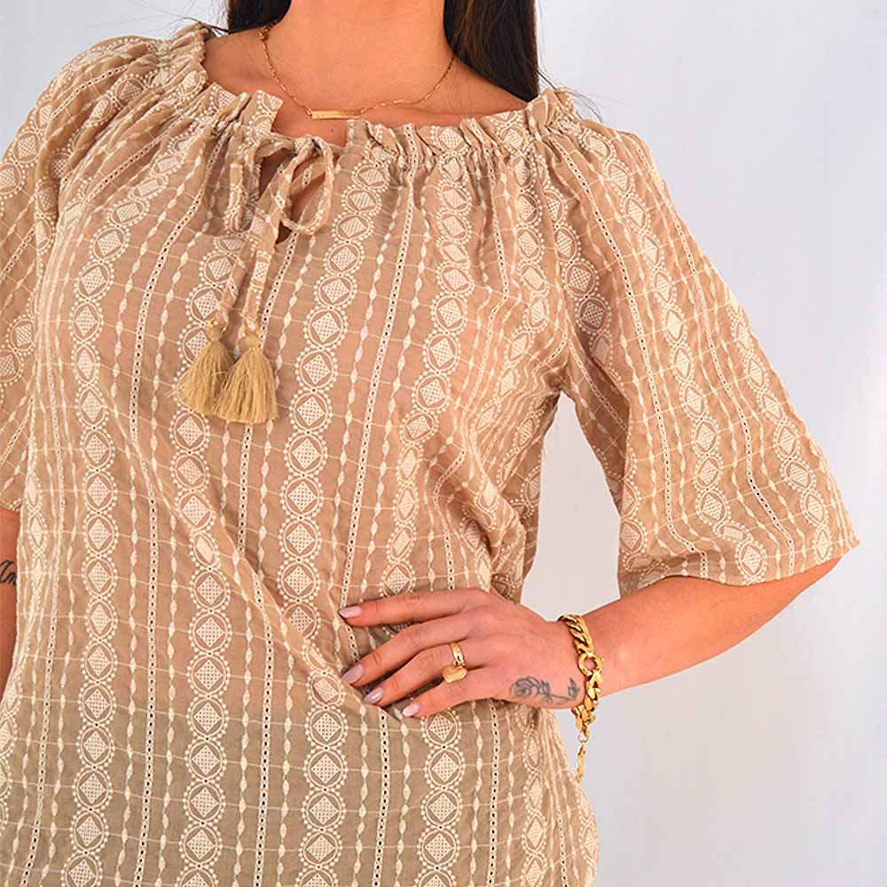 Blusa Bordada Cru Simplelife - Foto 2