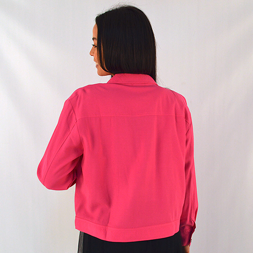 Jaqueta Bsica Pink Anah - Foto 2
