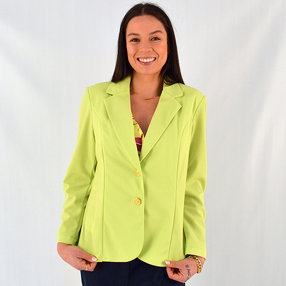 Blazer Plus Size Globe Lima - Foto 1