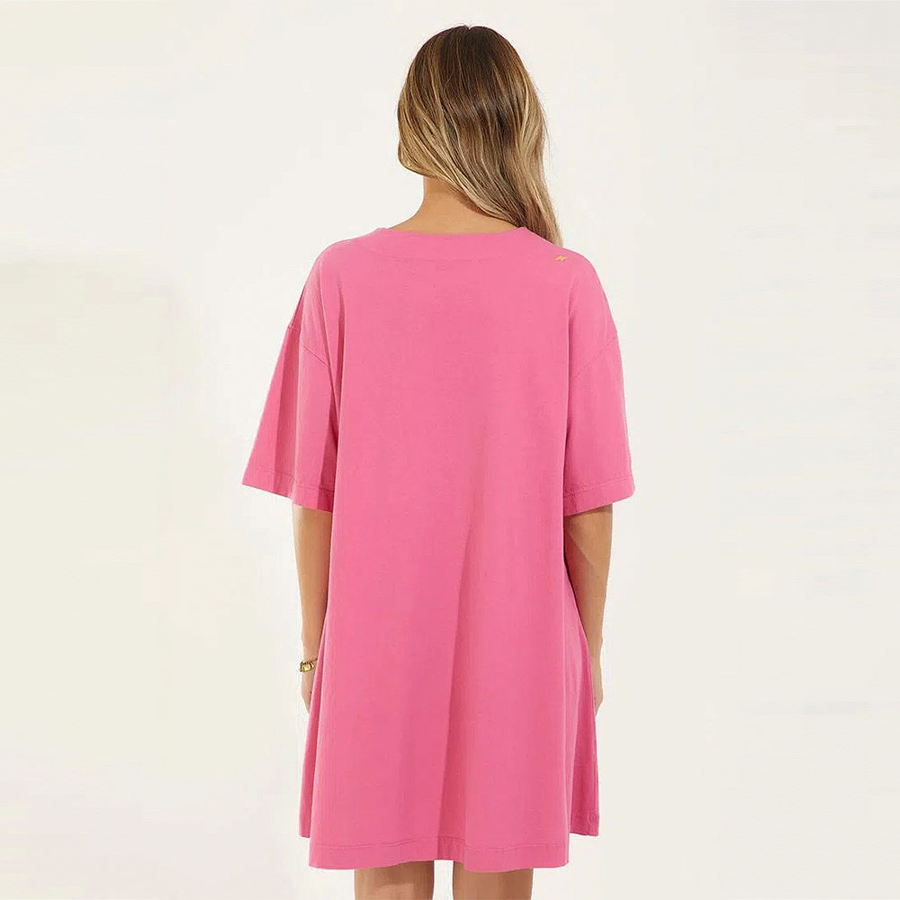 Vestido Curto Basic Pink Canto  - Foto 3