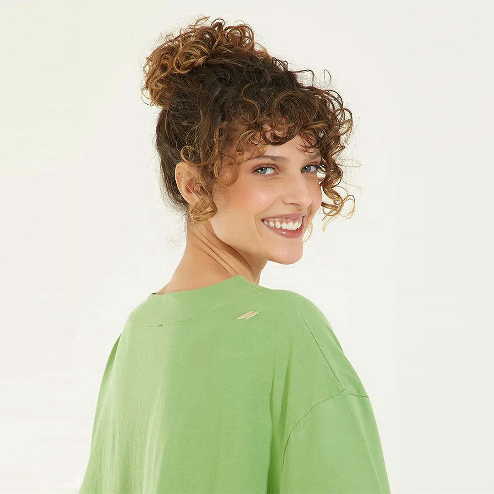 Vestido Curto Basic Verde Canto  - Foto 2