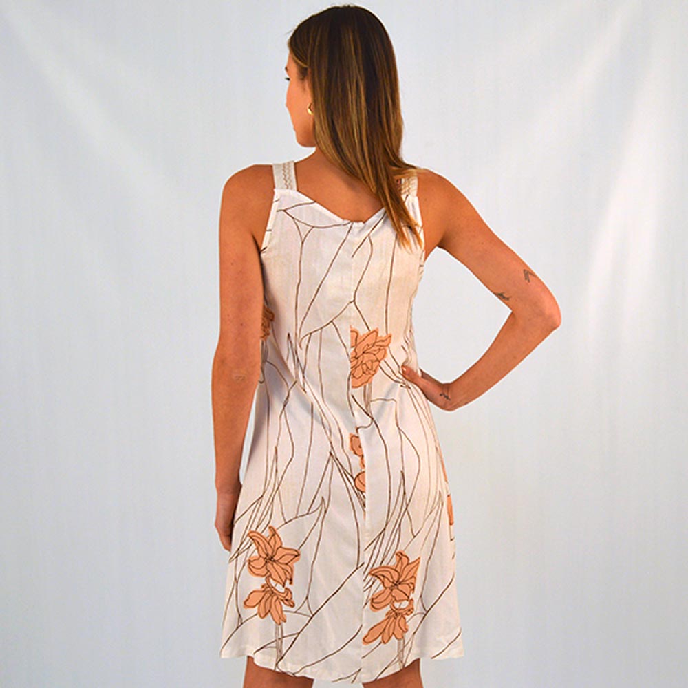 Vestido Curto De Viscose Estampado Reserva Natural  - Foto 2