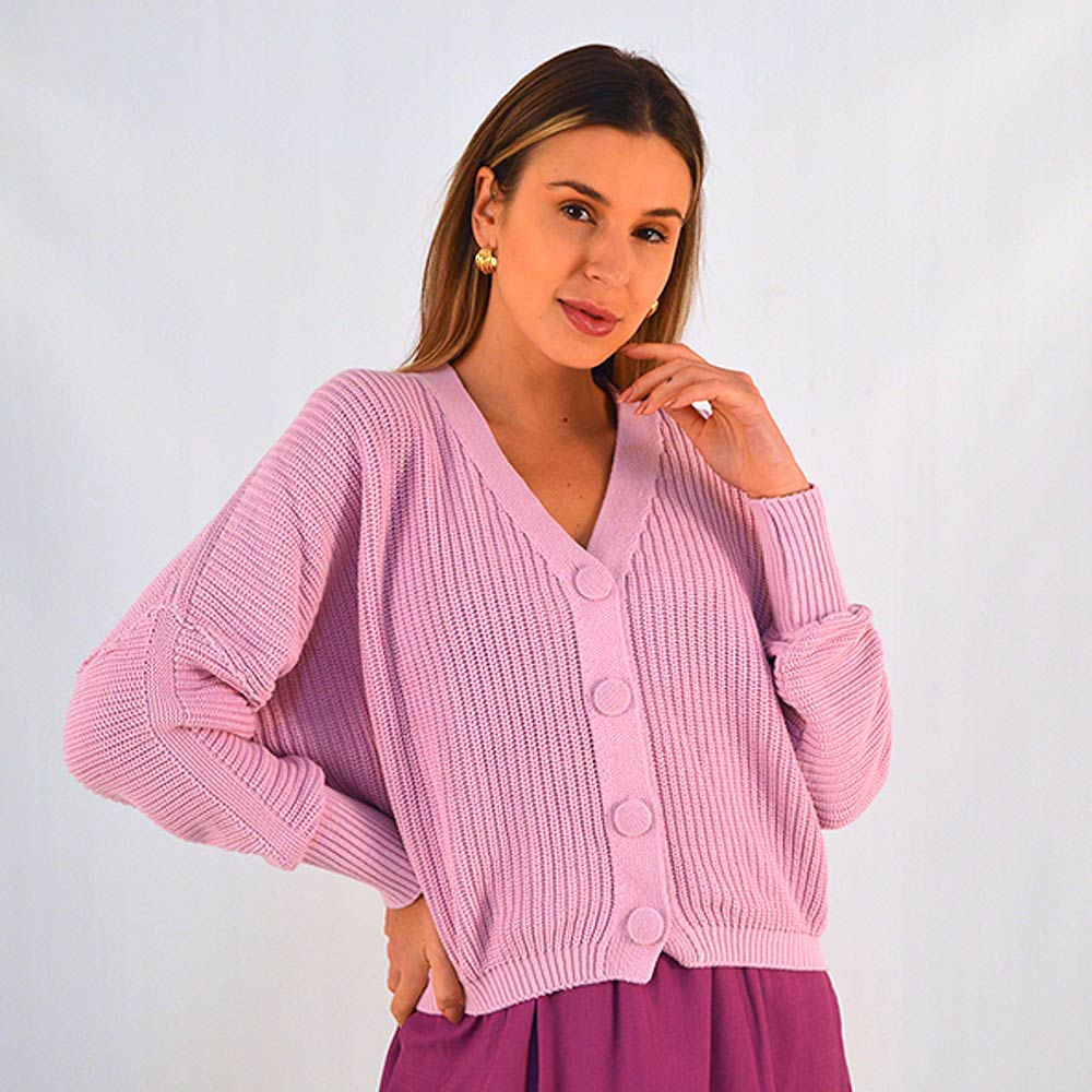 Cardig Biamar Cor Rose - Foto 1