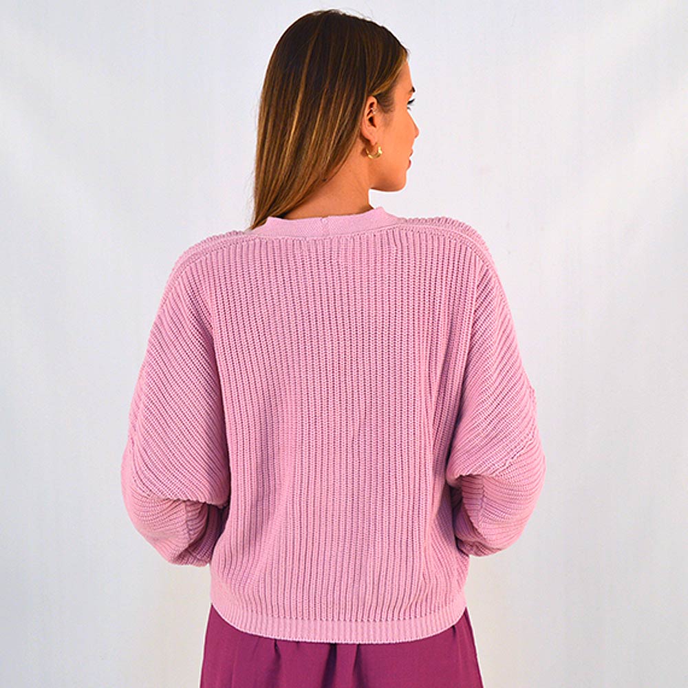 Cardig Biamar Cor Rose - Foto 2