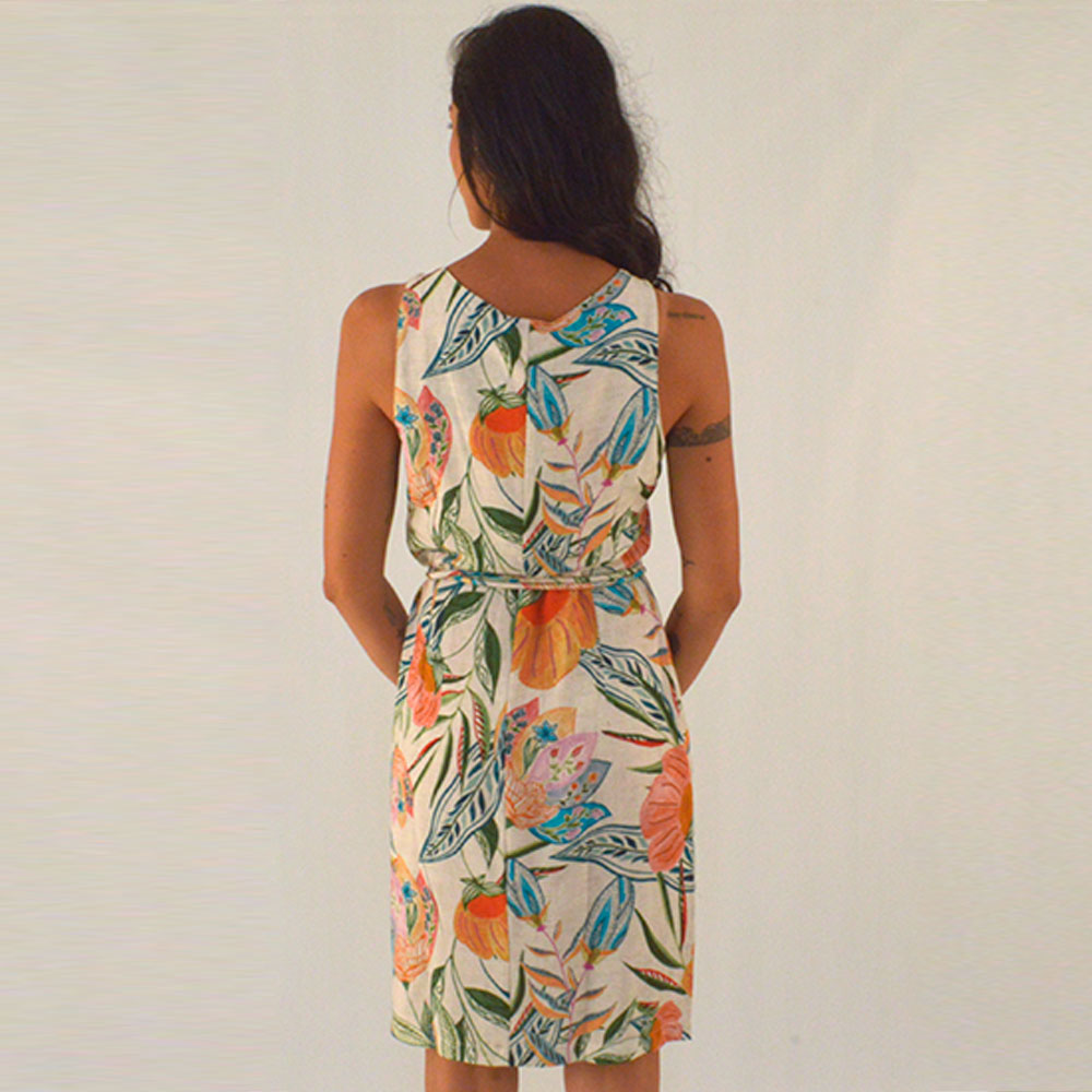 Vestido Curto Estampado Jardim Reserva Natural  - Foto 2