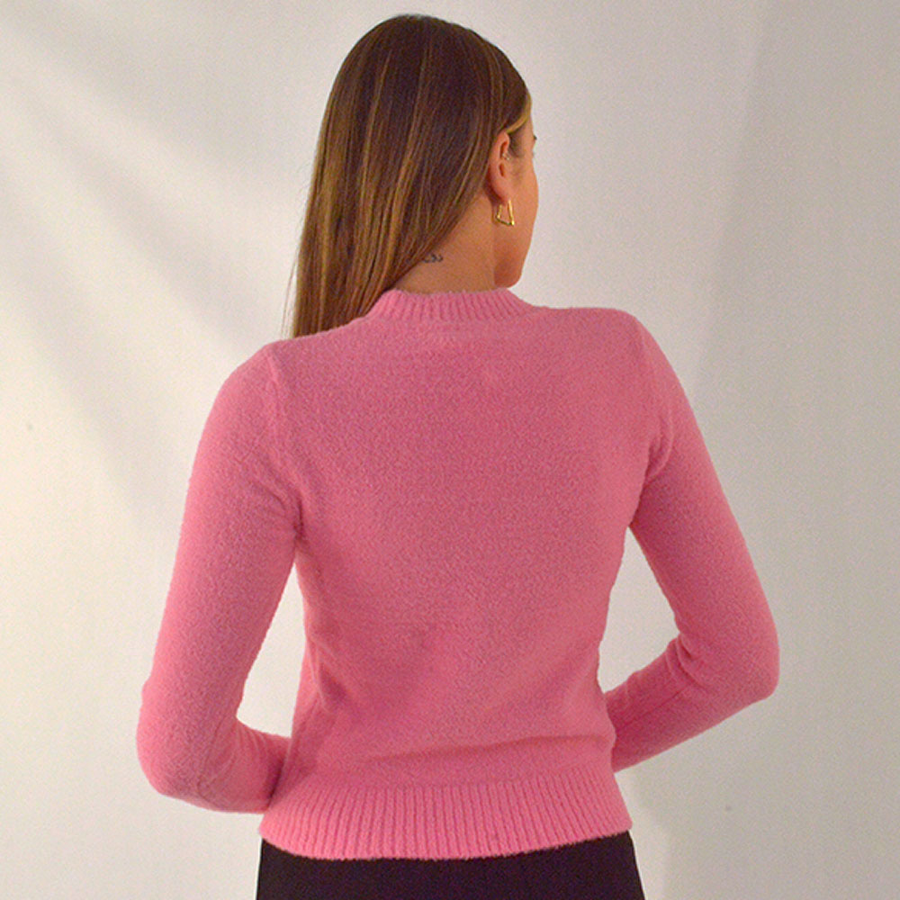 Blusa Fio Nuvem Pink Alpelo  - Foto 1