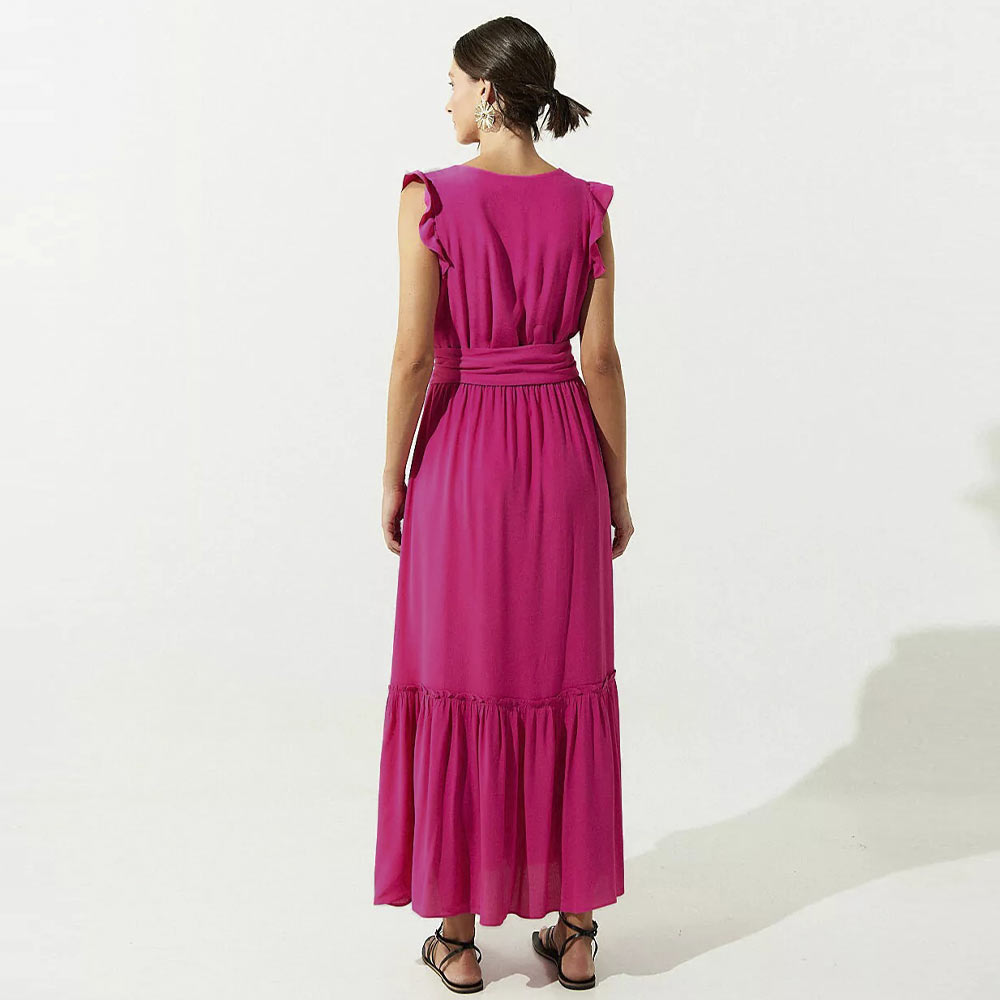 Vestido Midi Pink MX Fashion - Foto 2
