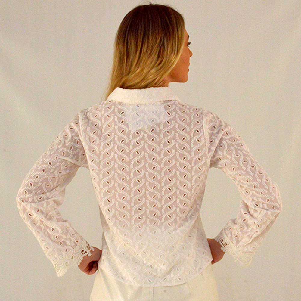 Camisa Lese Off White Hush - Foto 2