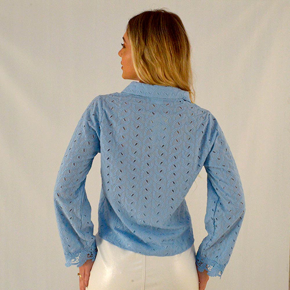 Camisa Lese Azul Hush - Foto 2