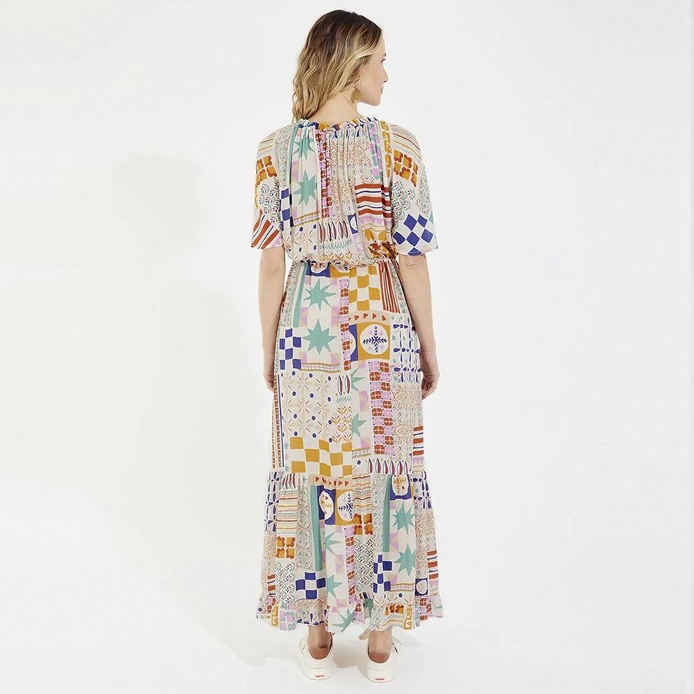 Vestido Longo Estampa Attarine Canto  - Foto 2