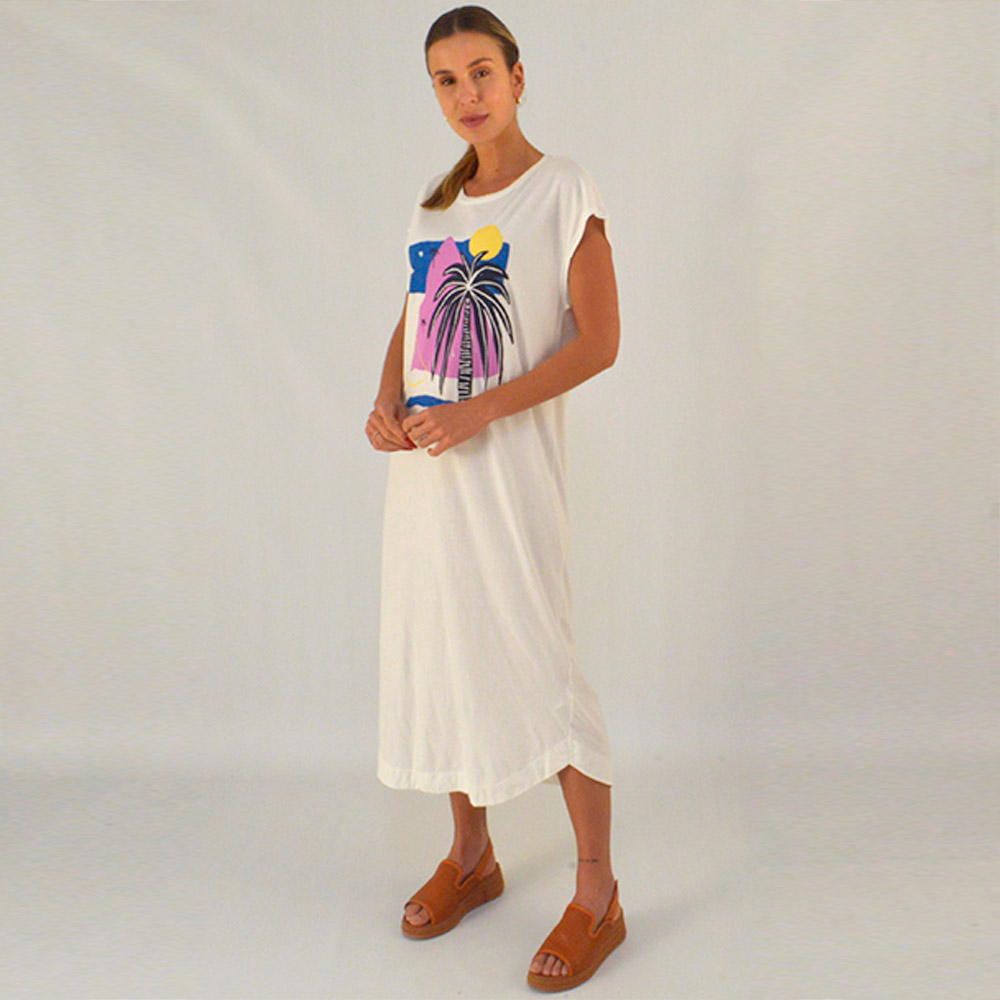 Vestido Midi Silk refugio Canto  - Foto 2