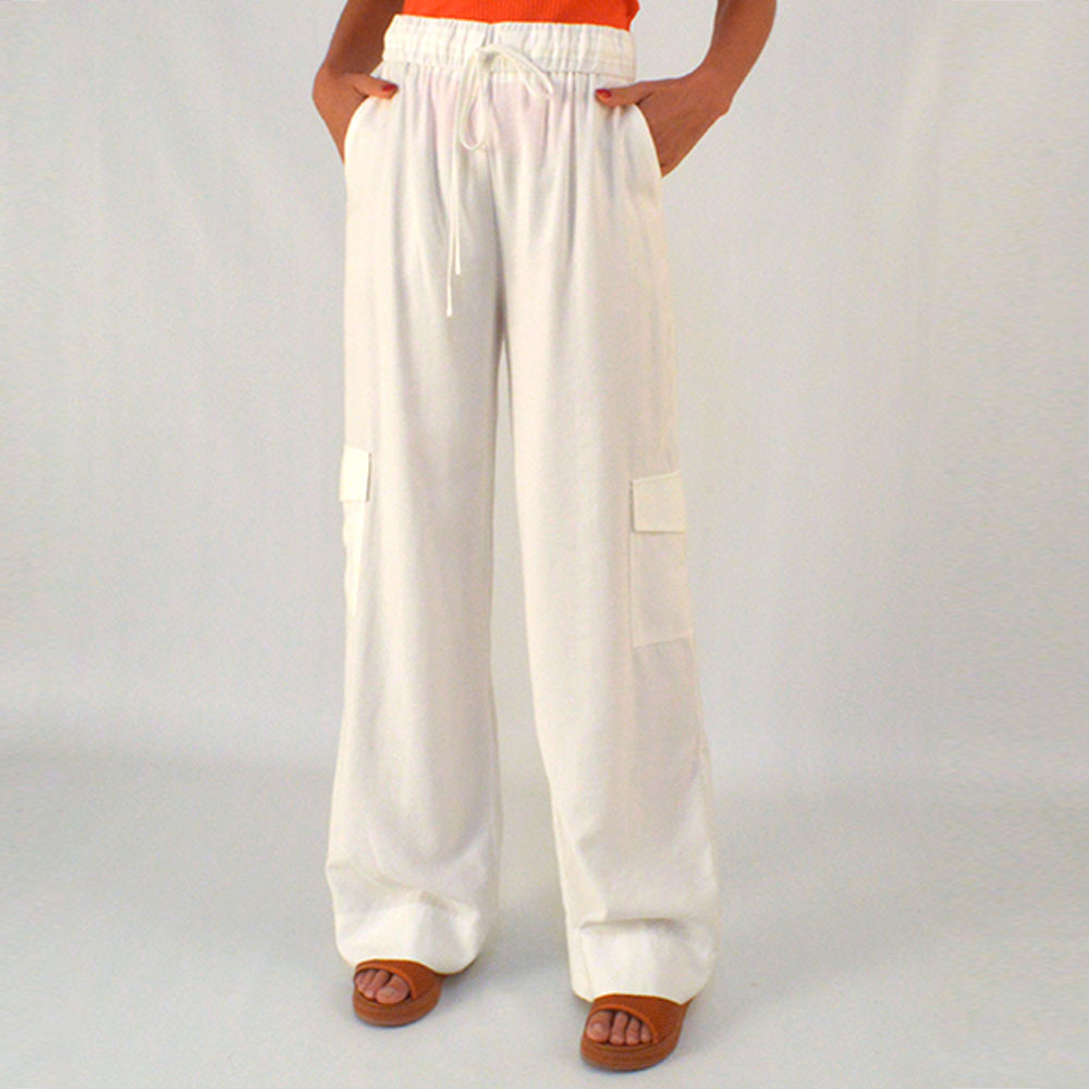 Cala Pantalona Cargo Cor Off White Cheroy - Foto 1