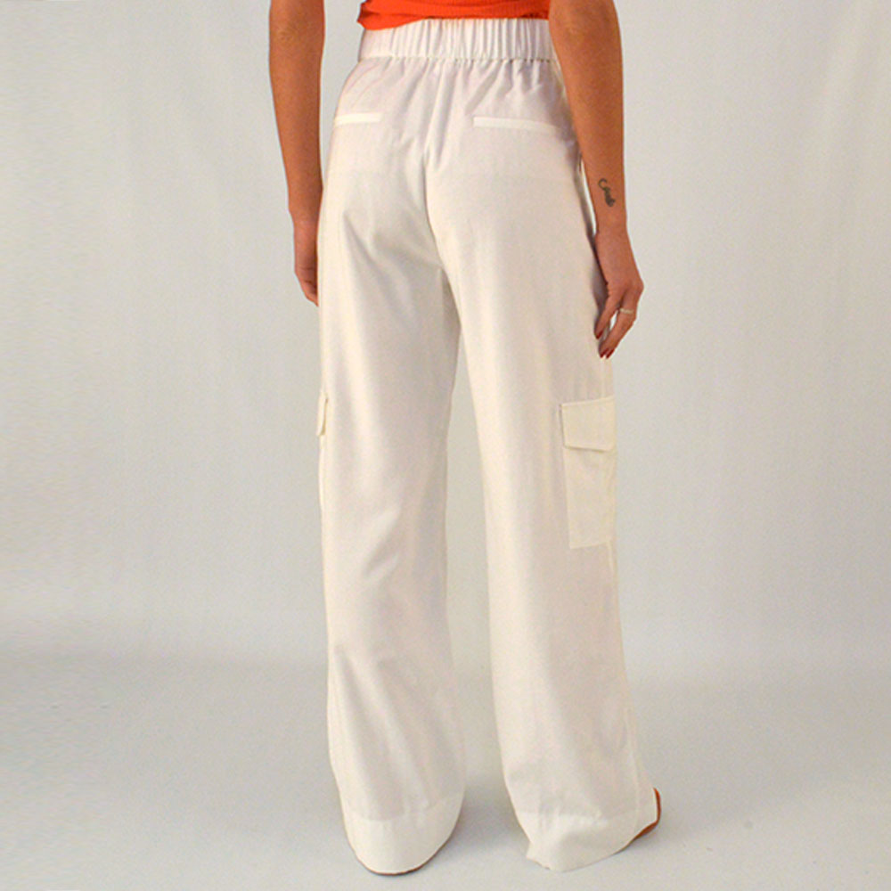 Cala Pantalona Cargo Cor Off White Cheroy - Foto 3