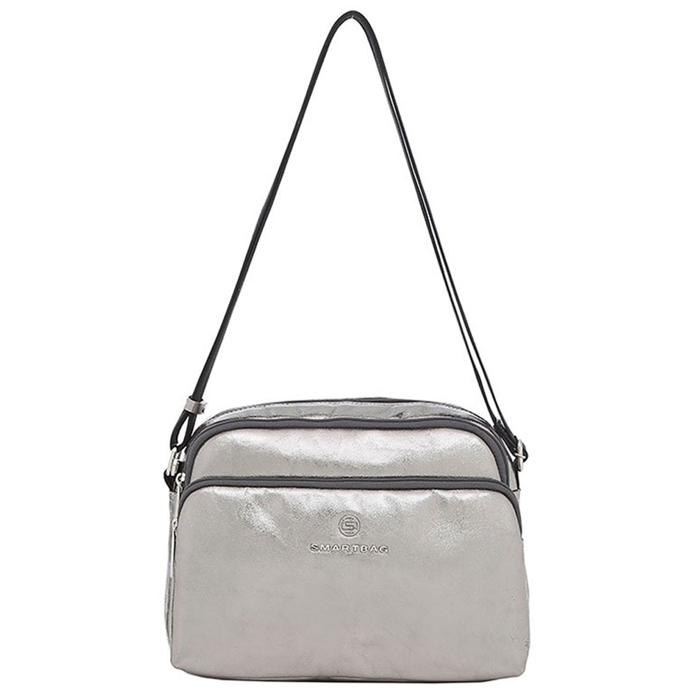Smart H-Hec 3パック Bolsa Média Couro Metalizado Inox Smartbag - Pole Modas