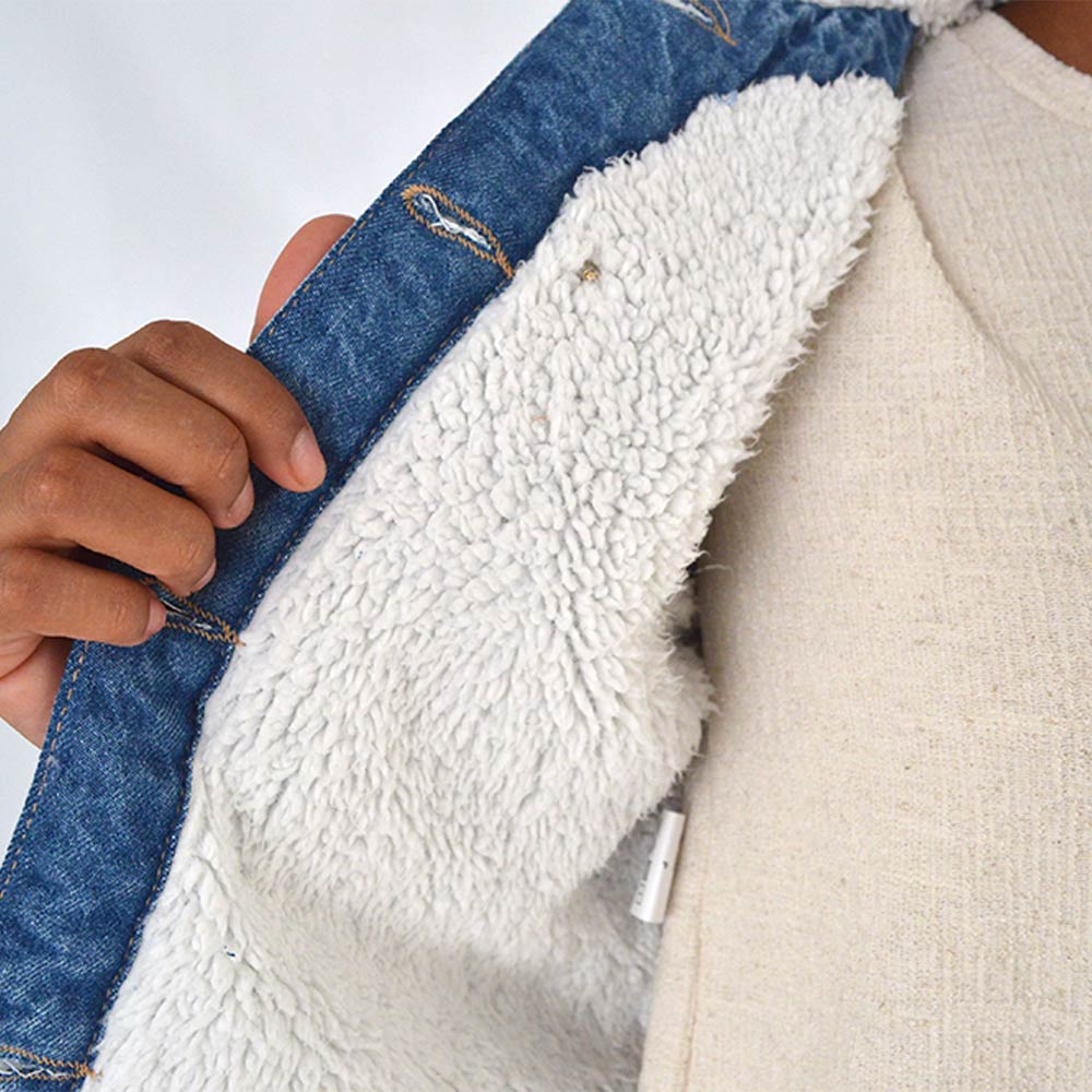 Jaqueta Jeans Forrada Bana Bana - Foto 3