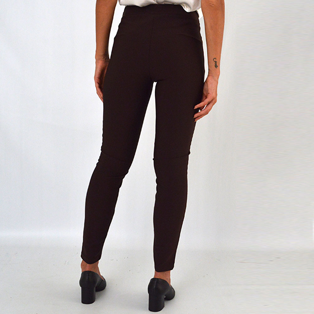Legging couro fake Marrom gatos e atos - Foto 2