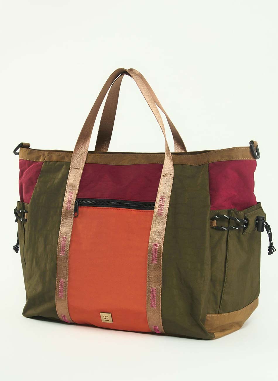 Bolsa Nylon Recortes Canto - Foto 3