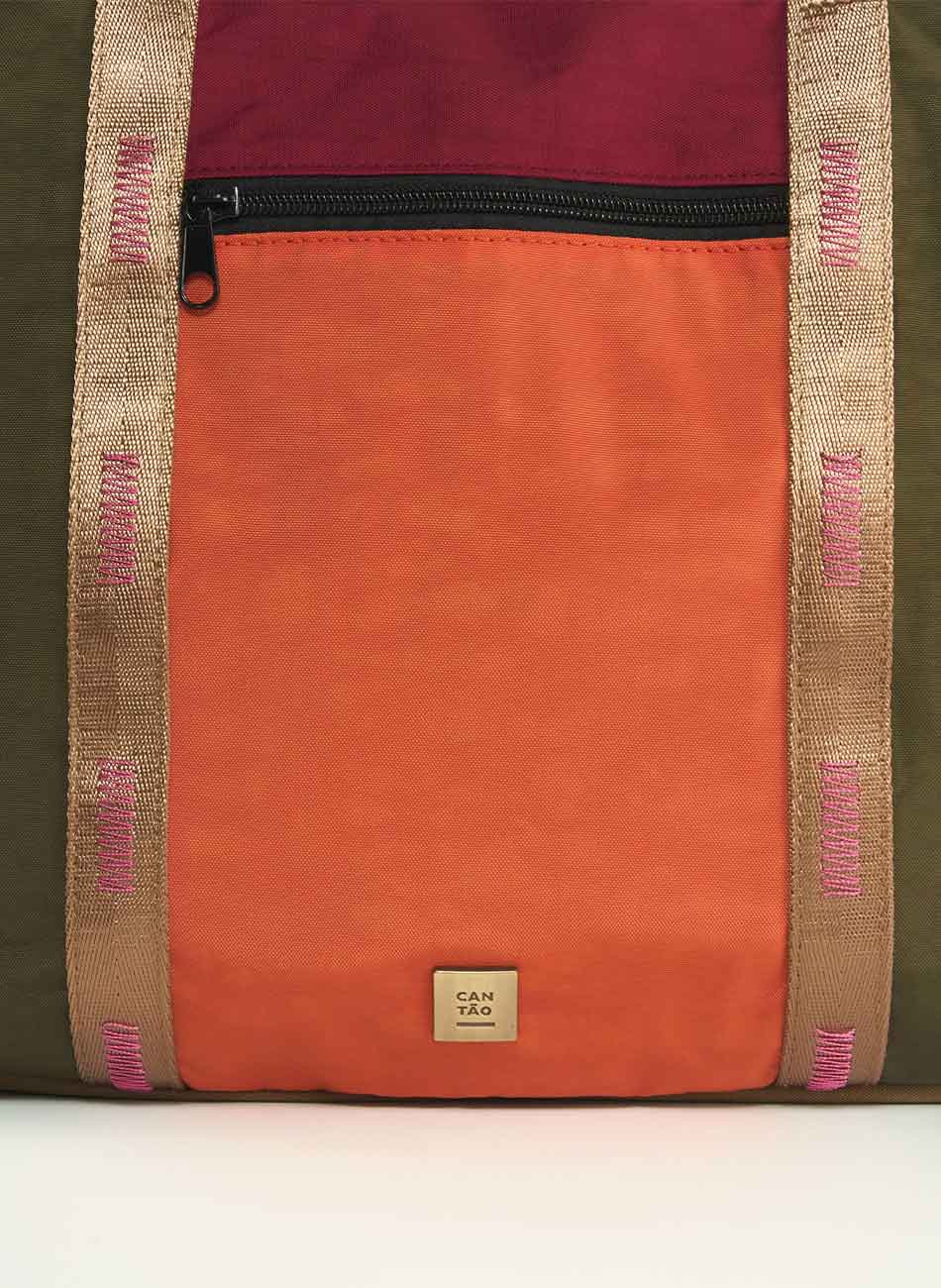 Bolsa Nylon Recortes Canto - Foto 6