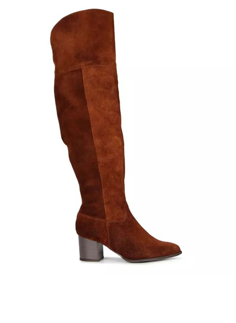 Bota Camura Caramelo Cano Alto Orcade - Foto 4