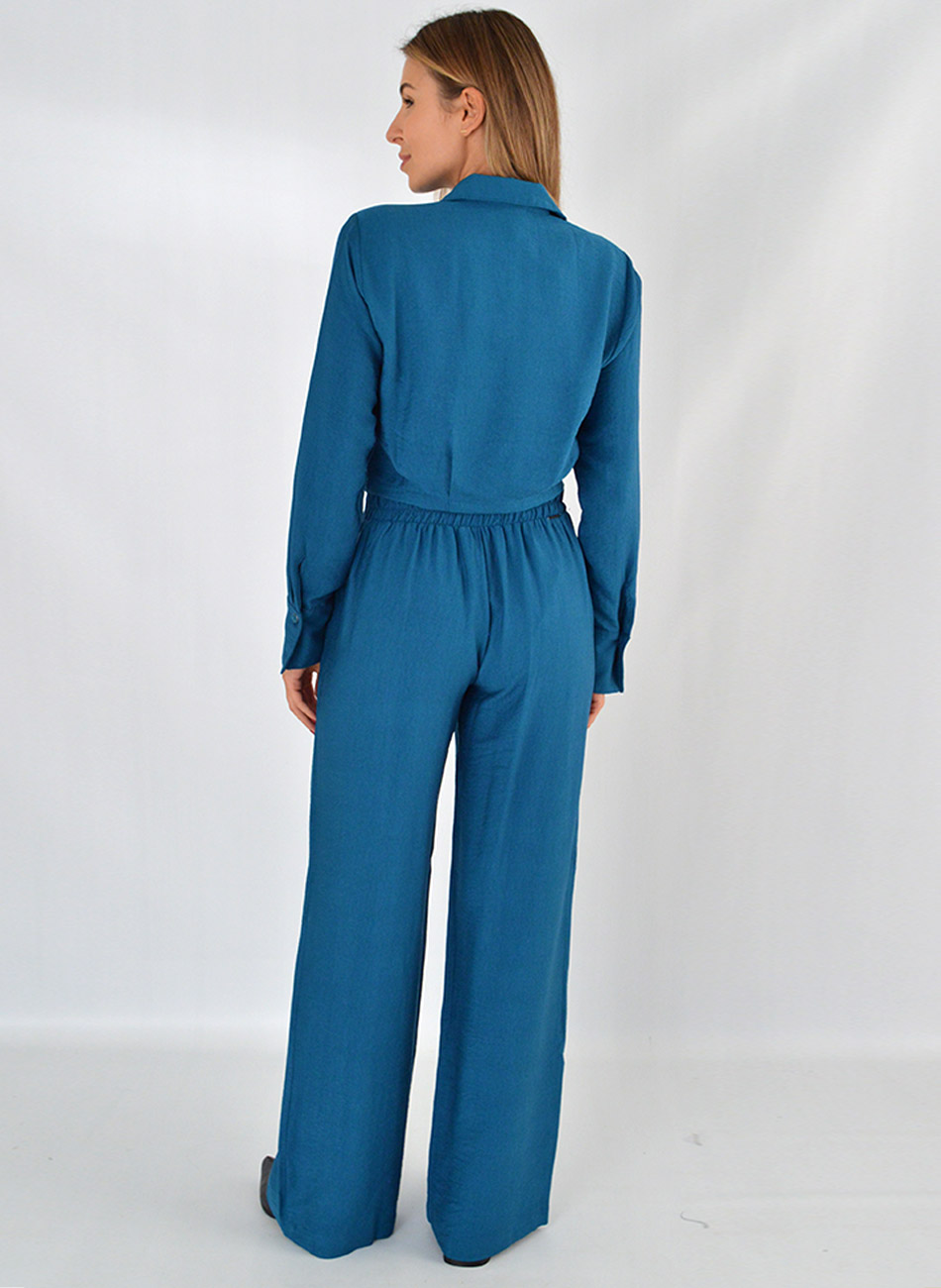 Conjunto Alfaiataria Cor Aqua Bana Bana - Foto 4