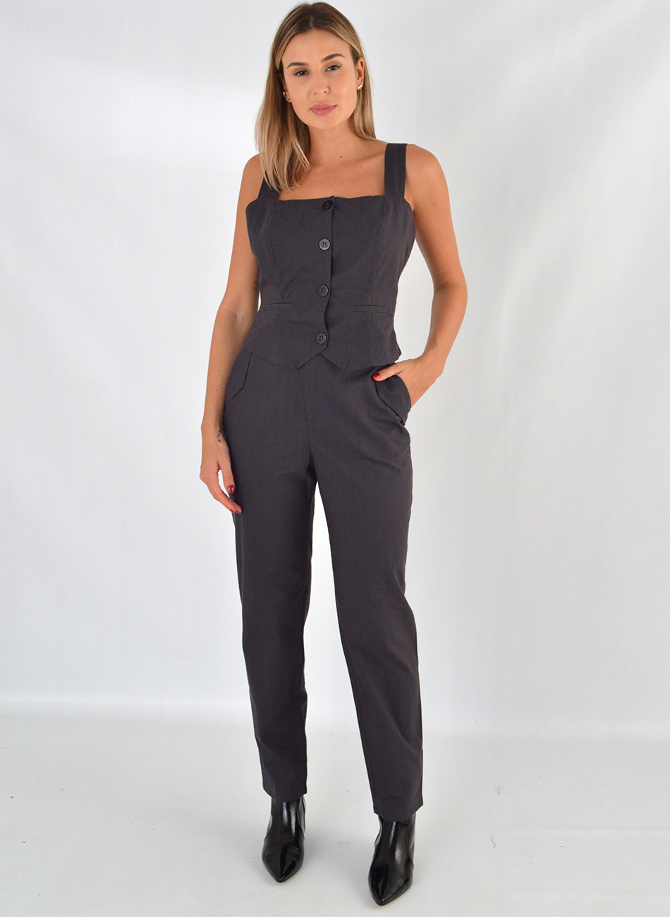Conjunto Alfaiataria Colete + Cala Titanio Bana Bana - Foto 1