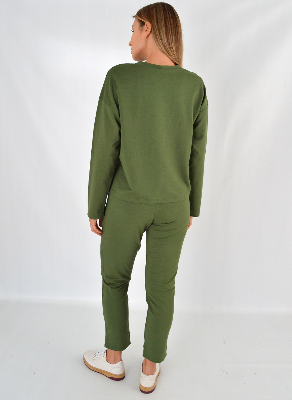 Conjunto Moletinho Verde Haya - Foto 4