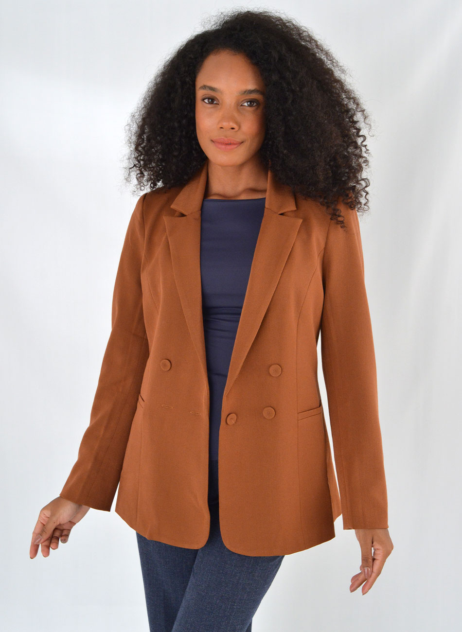 Blazer Donna Ritz Cor Avel - Foto 1