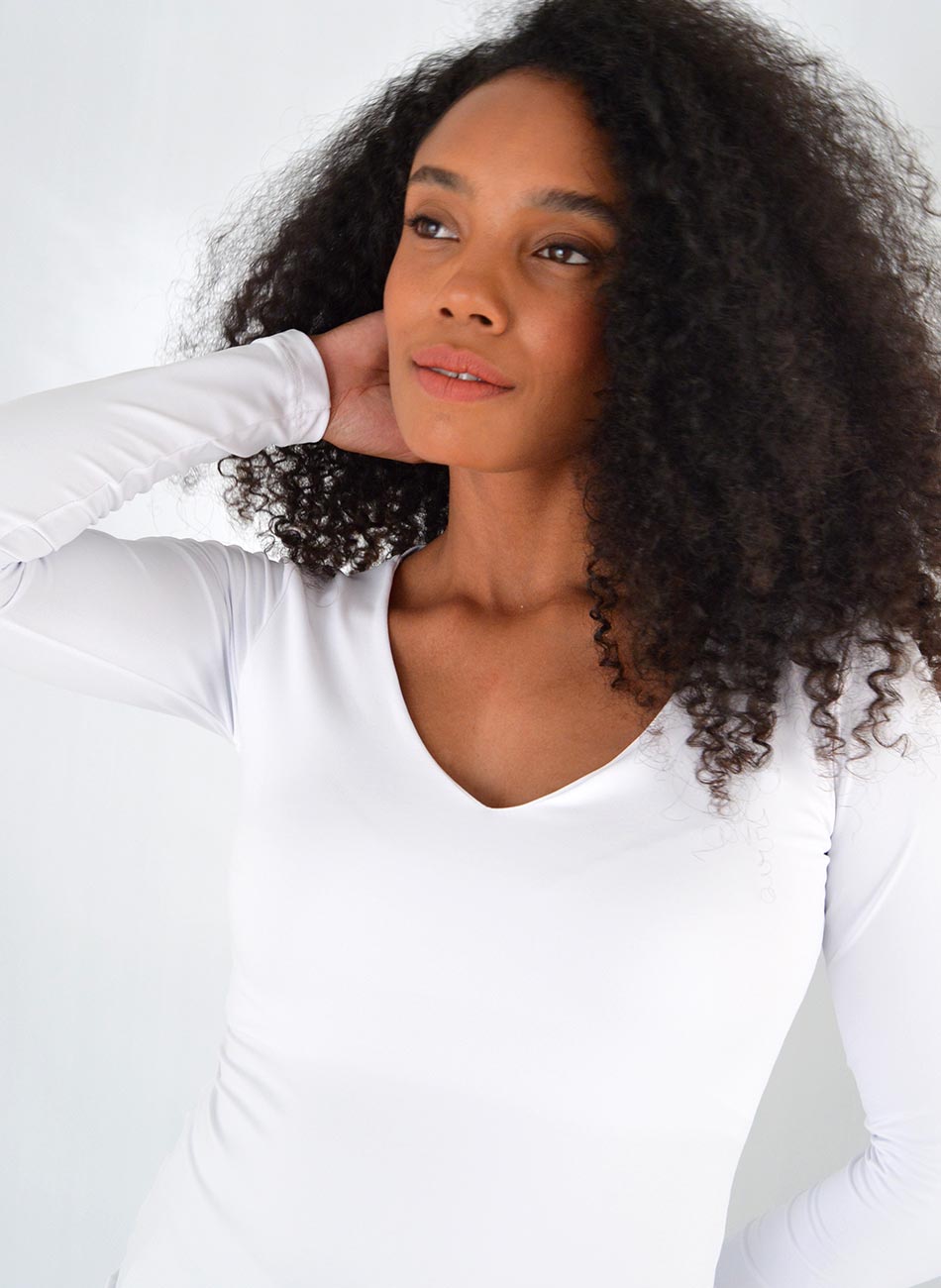 Blusa Bsica Decote 