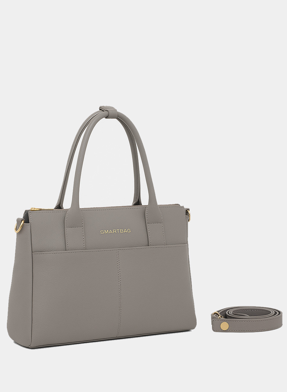 Bolsa Couro Mdia Cor Fendi Smartbag - Foto 1
