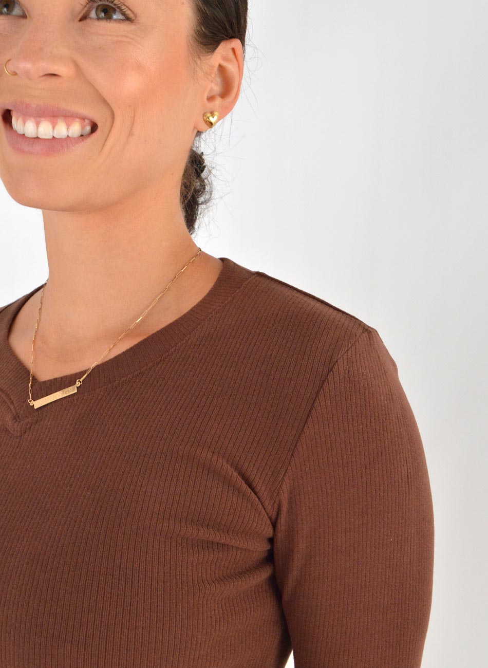 Blusa Trmica Decote 