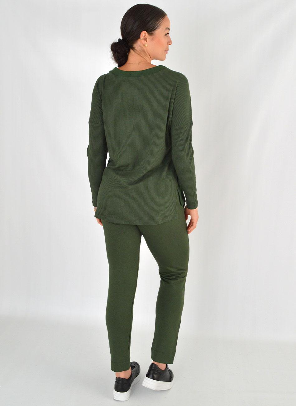 Conjunto Comfy Musgo Declari  - Foto 3