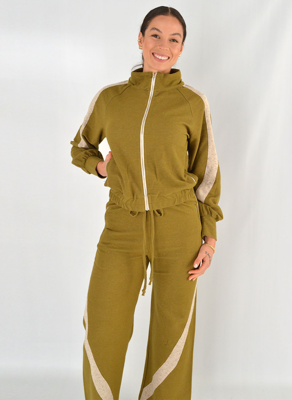 Conjunto Comfy Em Moletinho Verde Haes - Foto 1